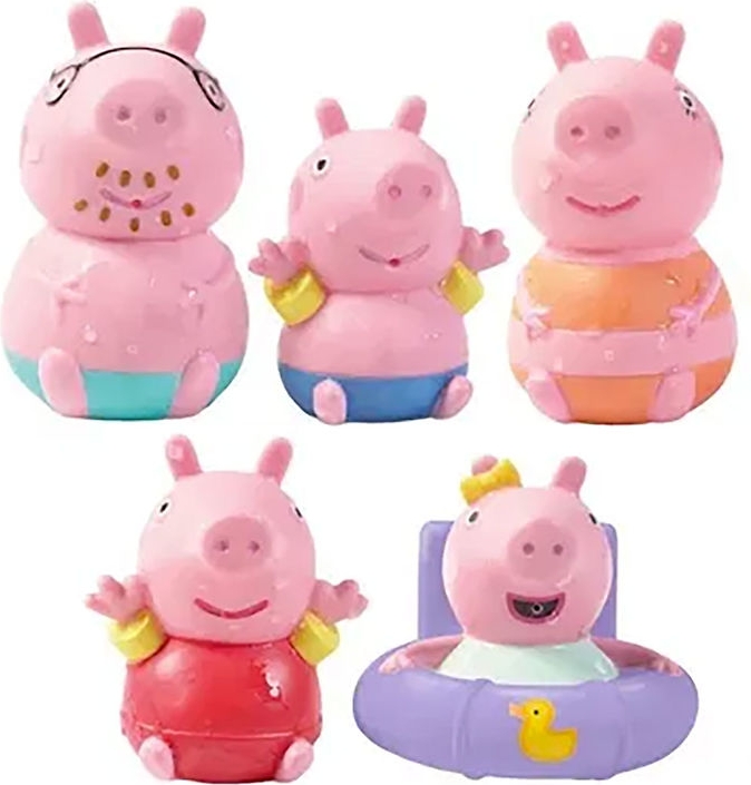 Tomy Peppa Familie Bade Sprøjter Klar