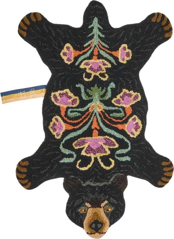 blooming bear tæppe - small