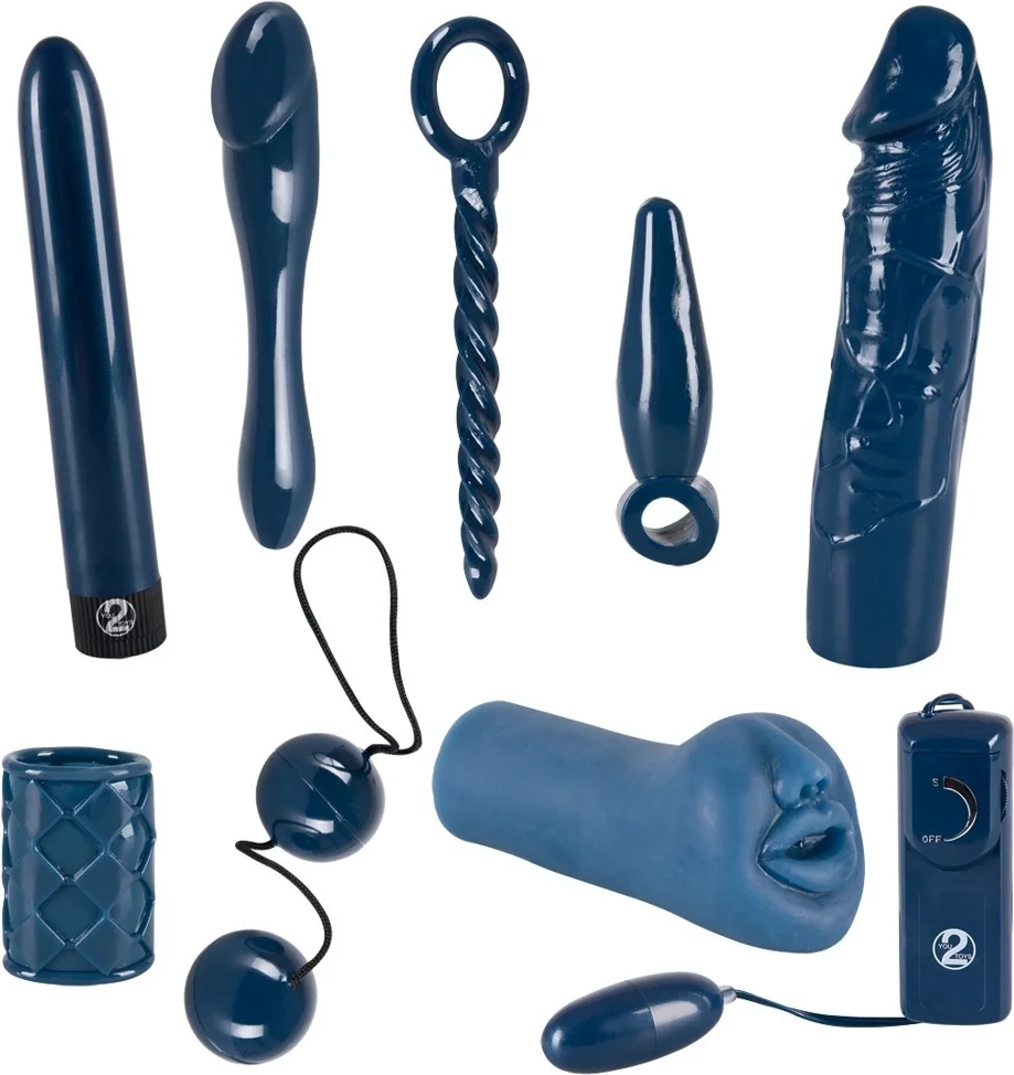 You2Toys : Midnight Blue, 9-delars Leksaksset