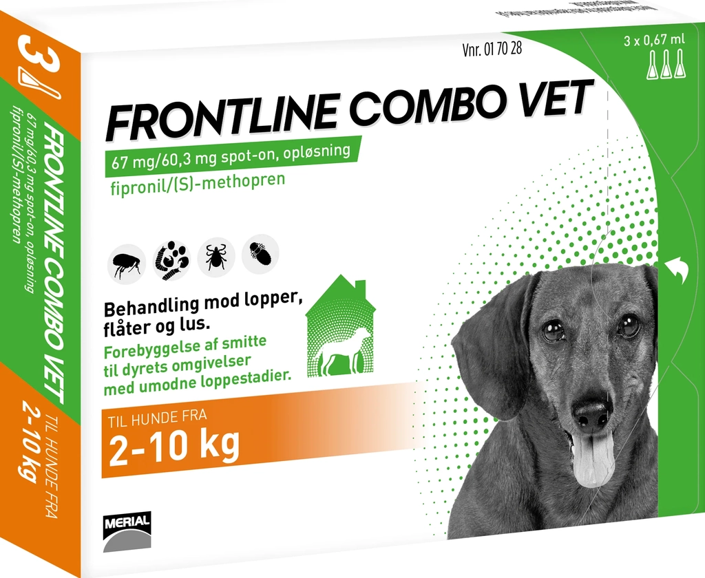frontline combo vet - til hund