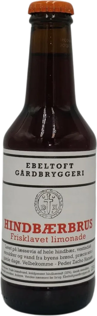 hindbærbrus 25cl