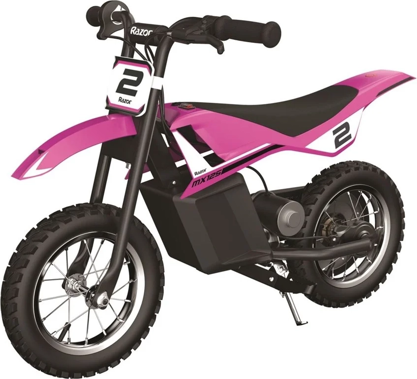 razor dirt rocket mx125 pink (13 km/t)