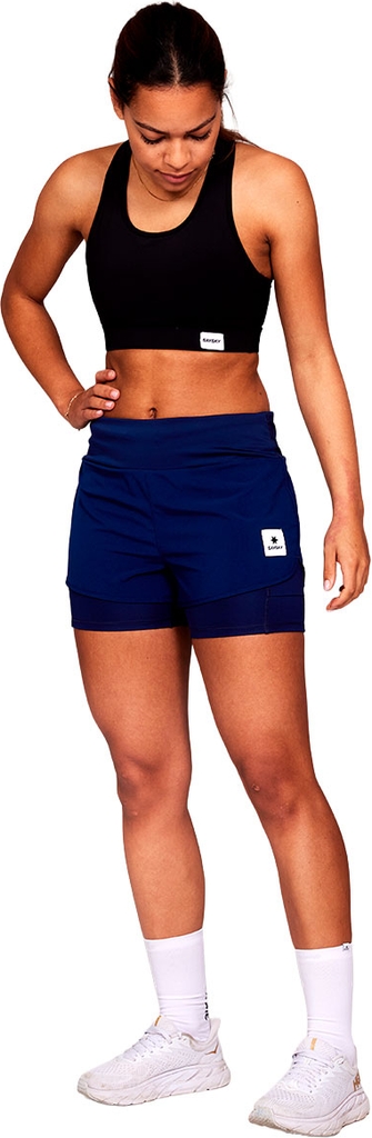 saysky pace 2 in 1 shorts 3" dame