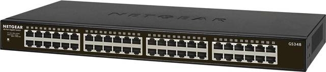 Netgear Gs348 48-port Gigabit Ethernet Konfigurationsfri