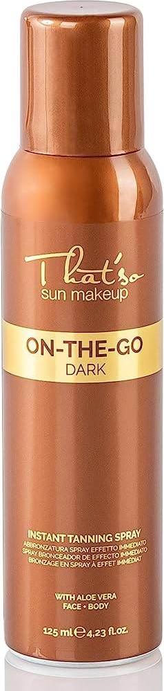 that'so on the go dark self tanning spray - 125ml
