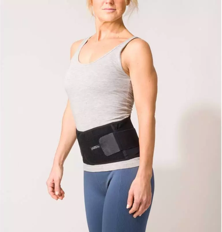 Swedish Posture Lower Back Belt Stabilize S Black
