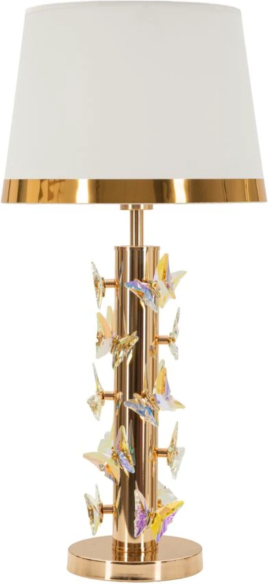 Mauro Ferretti Butterfly Table Lamp Guld Ø35 x 74 cm Bordlampe 74cm