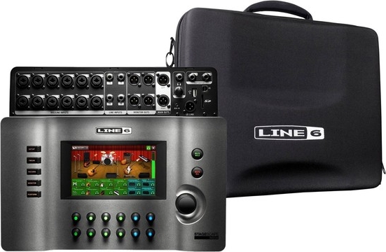 line 6 stagescape m20d 20 input digital mixer with free bag