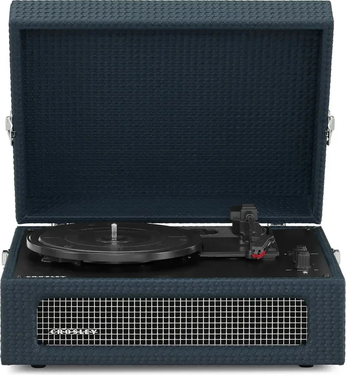 crosley voyager pladespiller tovejs bluetooth (navy blue)