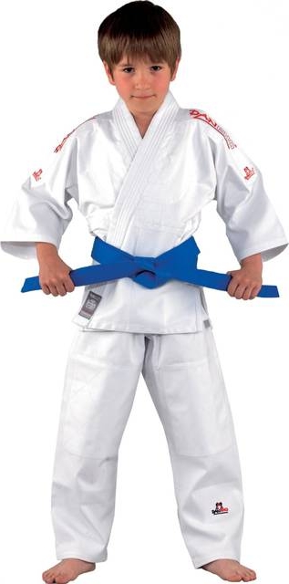 DANRHO O-Goshi Begynder Ju Jitsu Gi - Hvid
