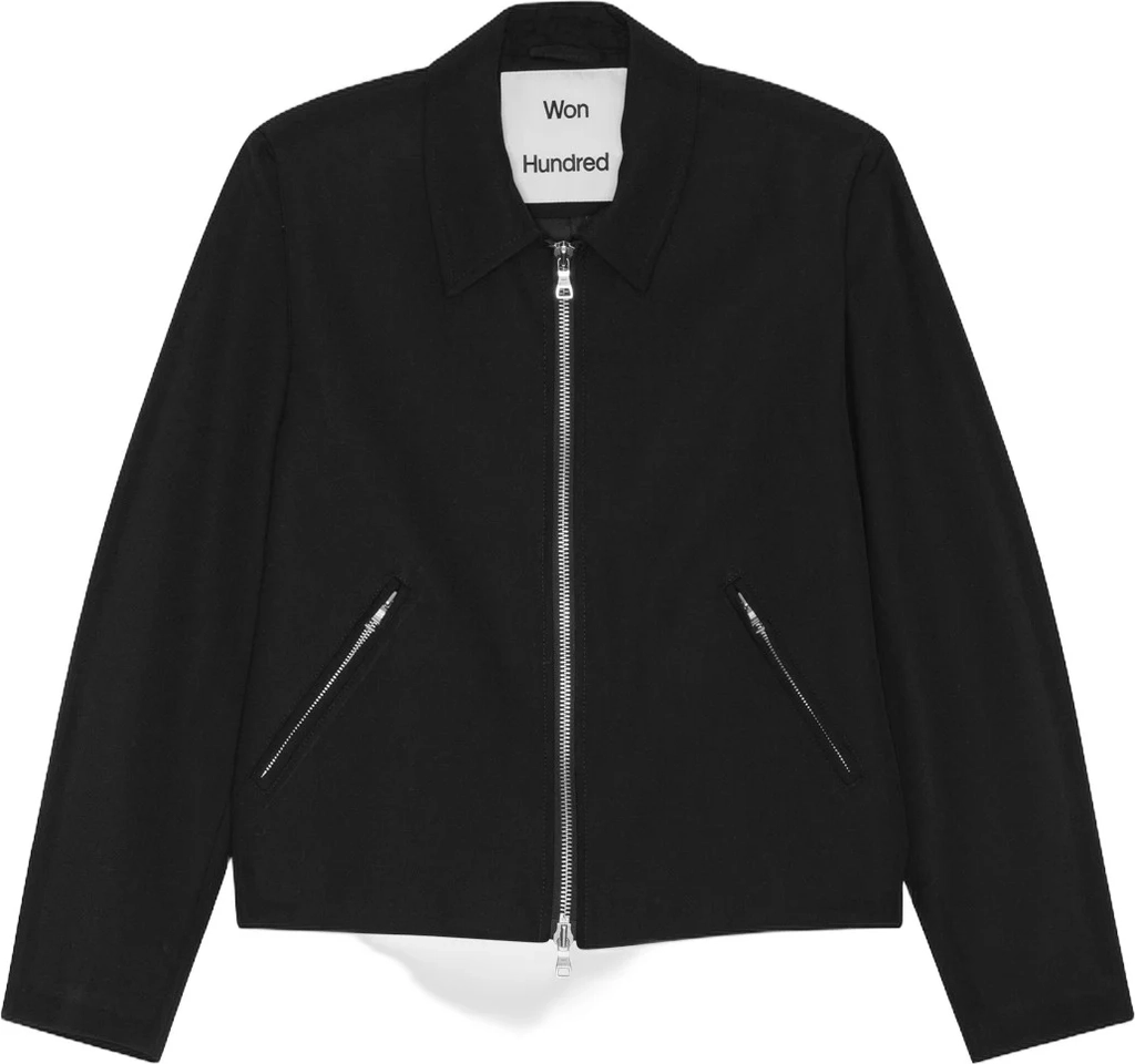 Won Hundred Dutton Jacket Mand Black Overgangsjakker Str 50 - hos Magasin