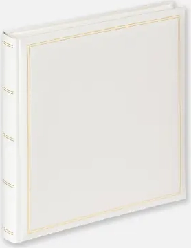 monza album hvid - 200 billeder i 13x18 cm