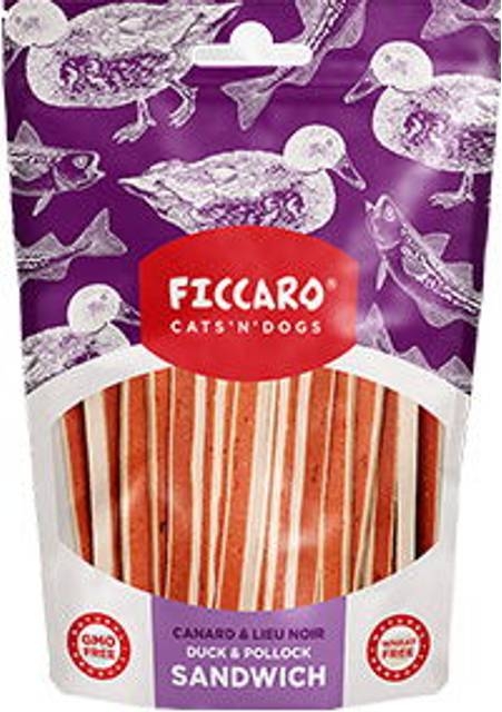 Ficcaro Duck Pollock Sandwich 100g