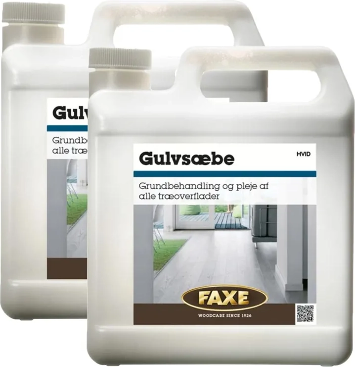 faxe gulvsæbe hvid 1 liter