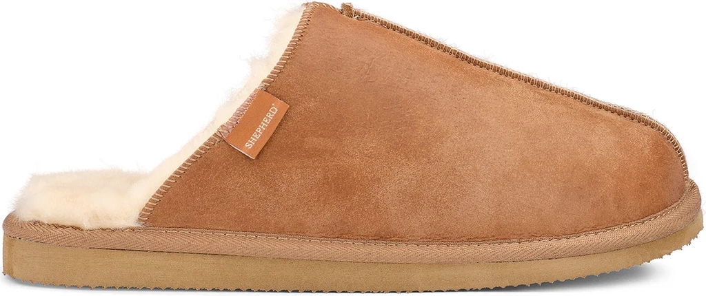 Shepherd of Sweden Hugo Slippers Antique/Cognac