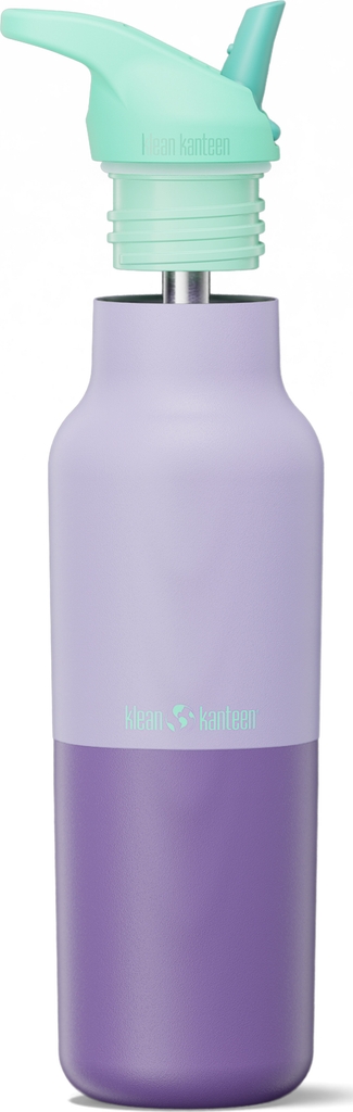 rise classic drikkeflaske med sportslåg 473 ml, orchid kaleidoscope