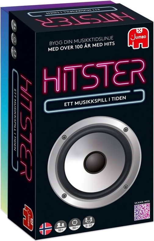Asmodee Hitster The Music Card Game (SE)