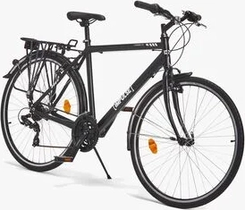 impulse premium commute cykel 28 tum, svart