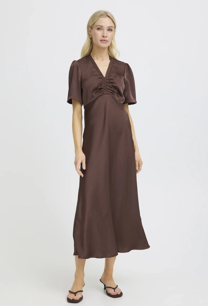 bydacanna dress - day dress - french roast