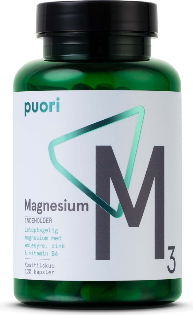 puori magnesium kompleks 120 stk