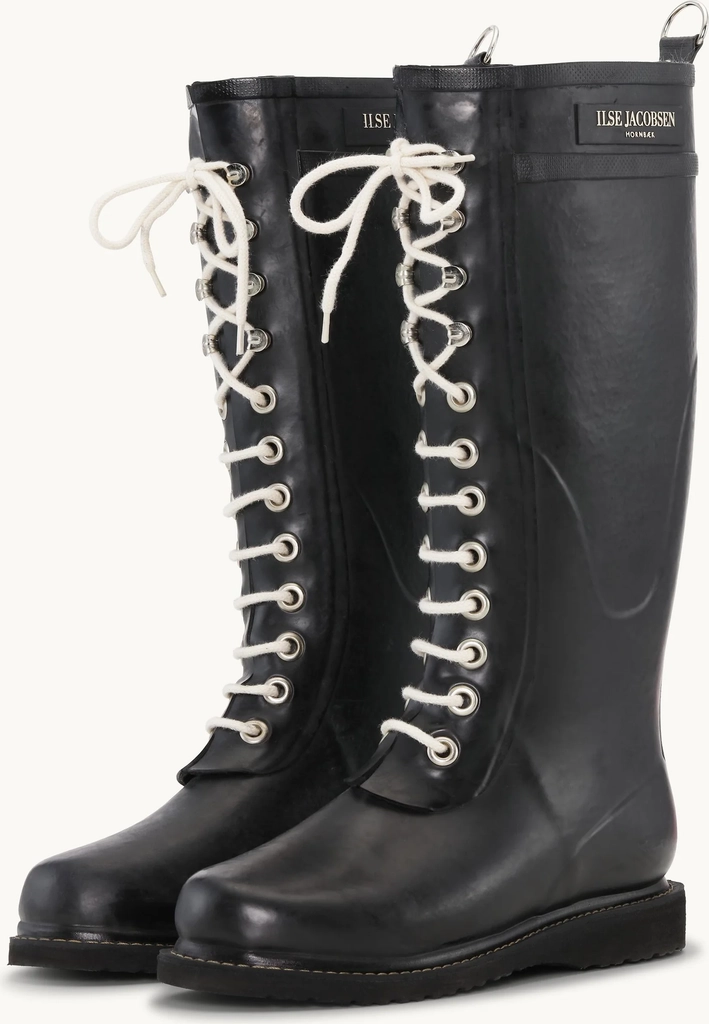 Ilse Jacobsen Long Rubberboot - Black