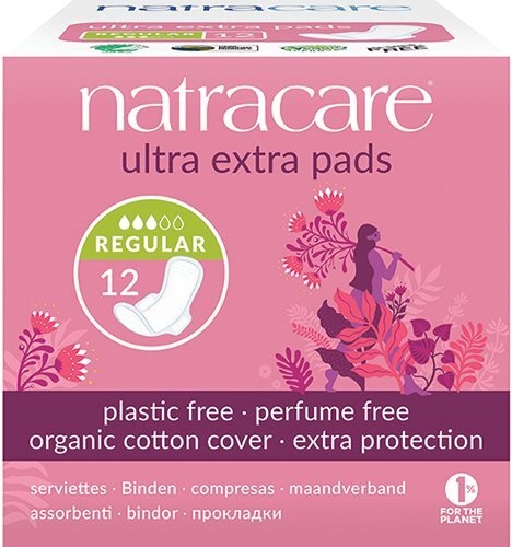 Natracare ultra extra bind normal, Øko, 12 stk.