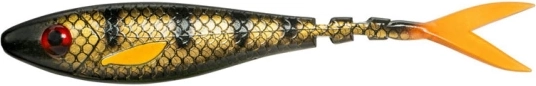gator deadbait 22cm, 75g (1pcs) - black perch uv