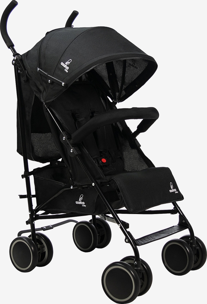 asalvo stroller tokio, black
