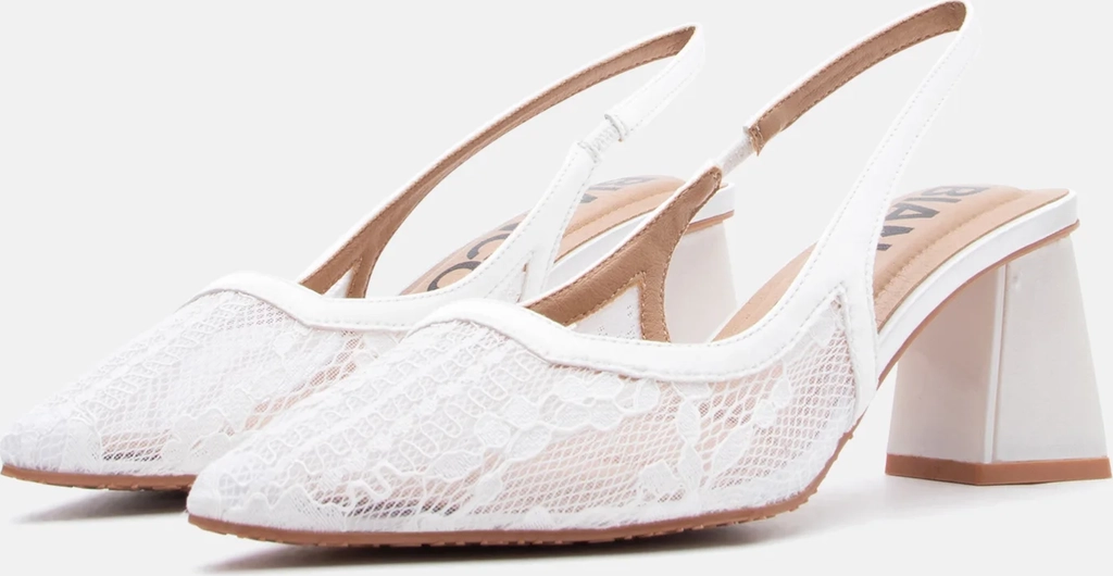 Bianco Biamaralyn Slingbacks