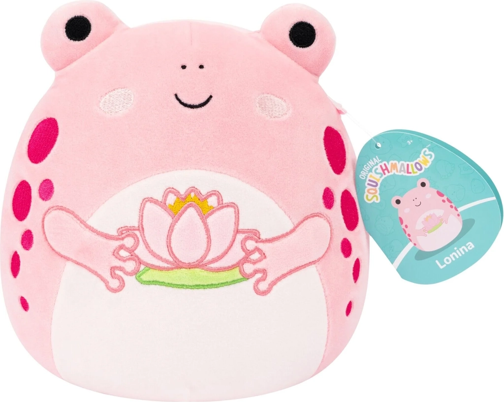 Squishmallows Bamse 19 cm Lonina Frog