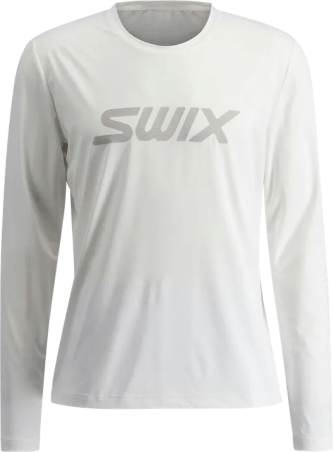 Swix Relay LS Tee Str. L Hvid Herre