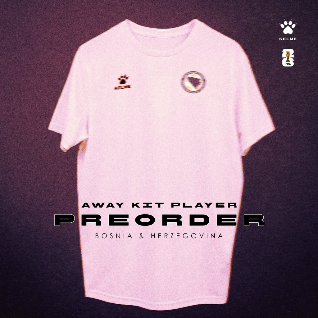 bosnia & herzegovina 2026 world cup away jersey - fan version