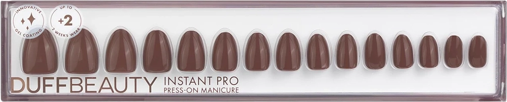 instant pro press-on nails espresso 30 stk