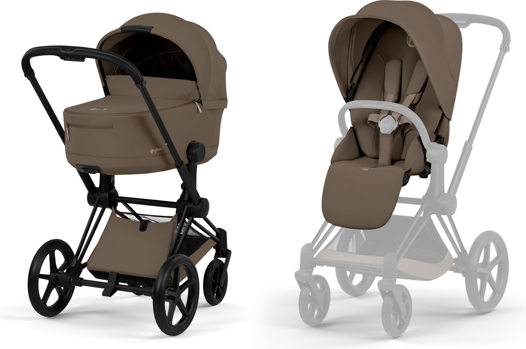 Cybex Priam Duovagn - Coconut Brown/Black