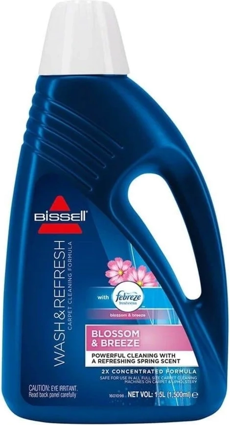 bissell rengøringsmiddel wash & refresh febreze 1.5l
