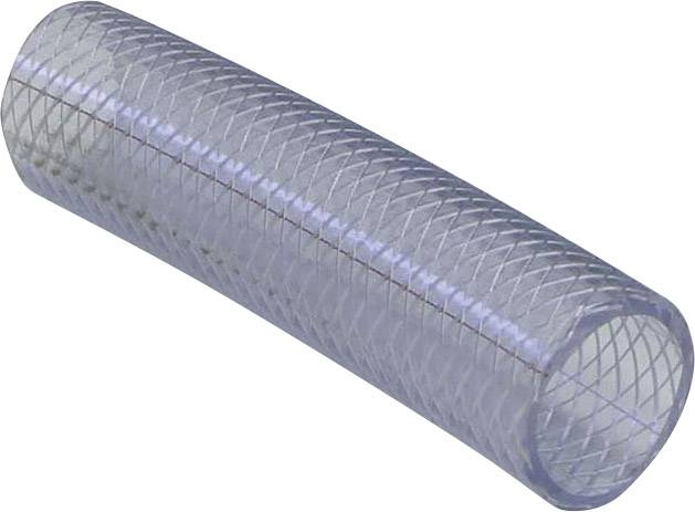toolcraft pvc.gewebeschlauch 538892 25.2 mm 1 tomme metervare transparent tekstilslange