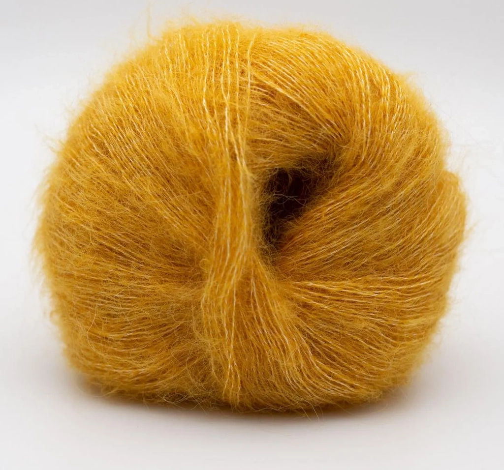 Kremke Soul Wool Baby Silk Lace Solid Alpaca Silke Garn