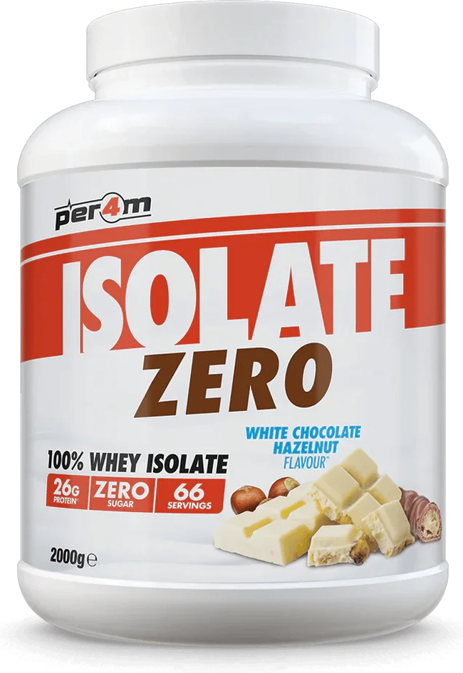 Per4m Isolate Zero 2kg White Choc Hazelnut