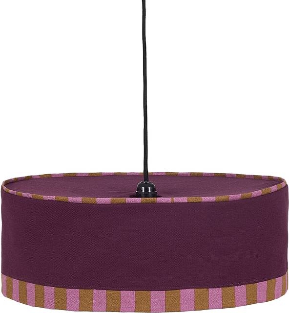 Nobodinoz Pendant Lampshade Diam 50 Cm Paul Burgundy Lampskärm
