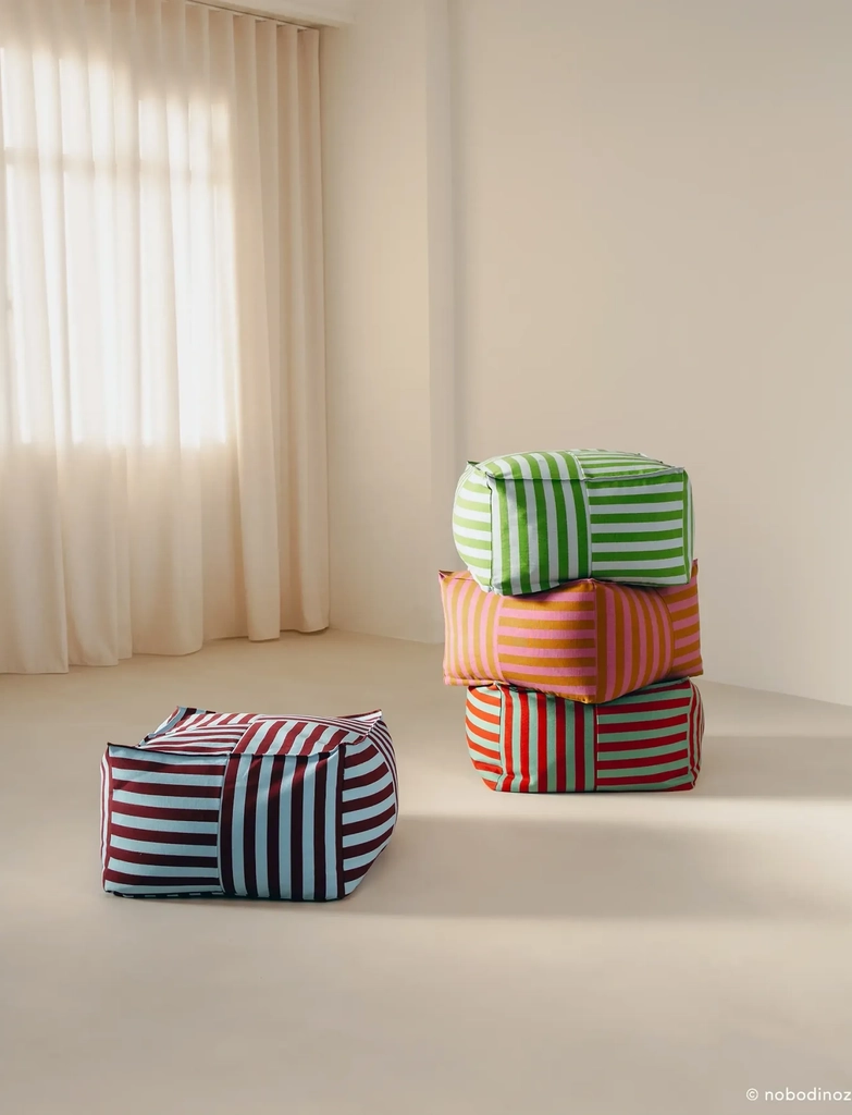 ottoman beanbag - adult size - otto - puffer