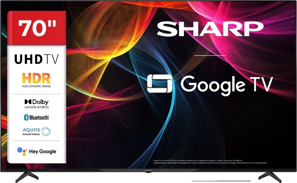 Sharp 70 Inch 4K TV 70HL4465E