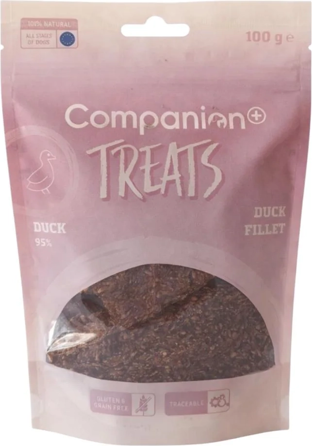 Companion Treats Duck Fillets 100g