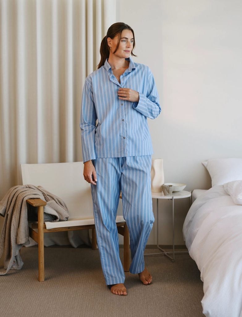 Høie of Scandinavia Sana Pyjamas - Blue
