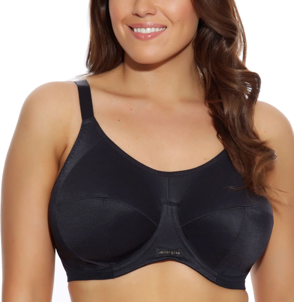 elomi - energise sports bh sort