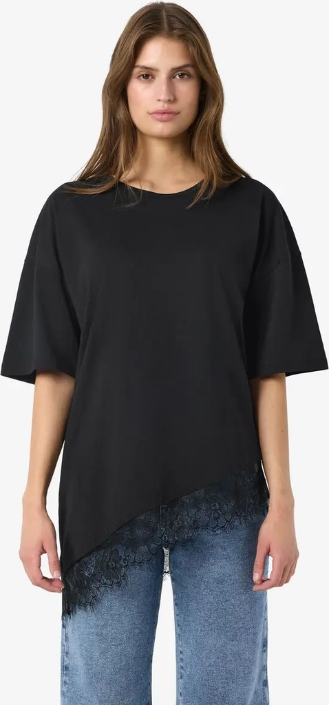 nmeasy lace detail t-shirt