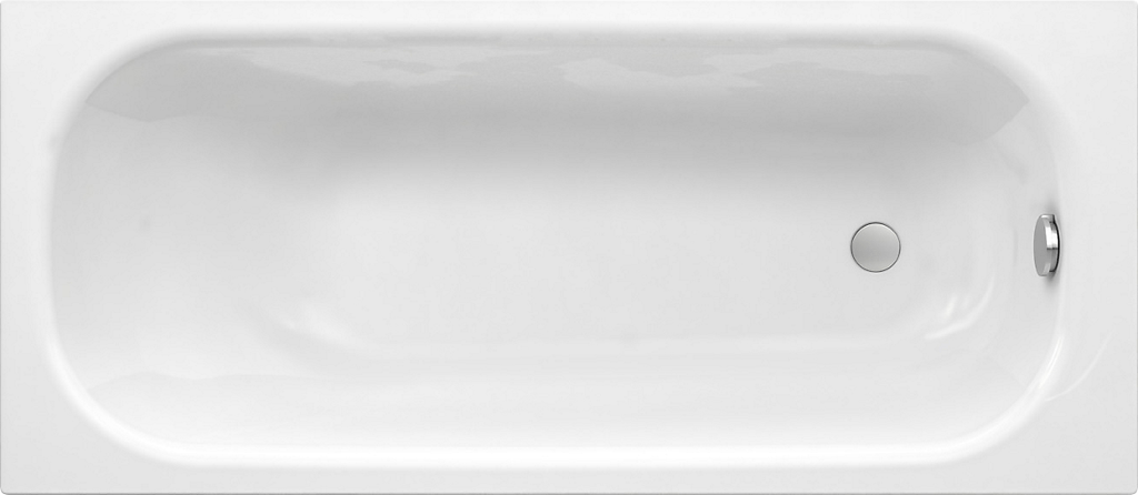 gustavsberg badekar, 170x70 cm, hvid