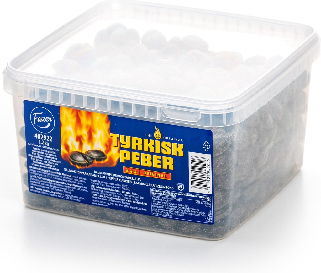 Fazer Tyrkisk Peber Bland-selv slik
