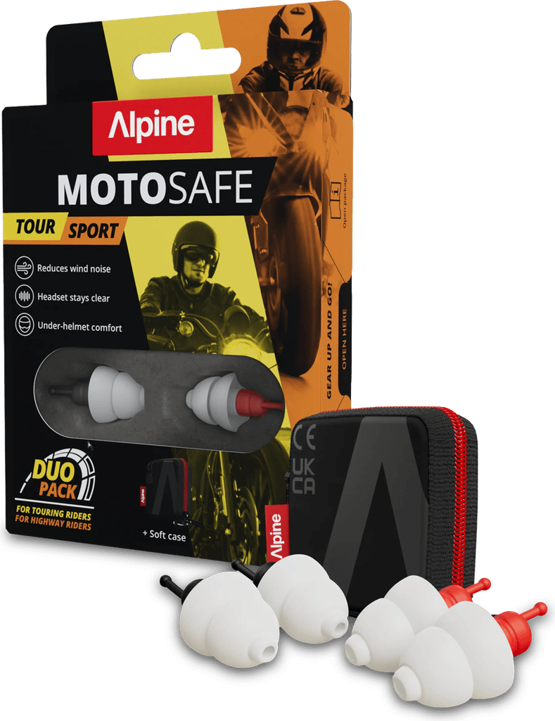Alpine MC-ørepropper MotoSafe Duo Pack