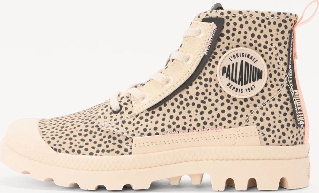 Palladium Snørestøvletter PAMPA - Beige/Sort