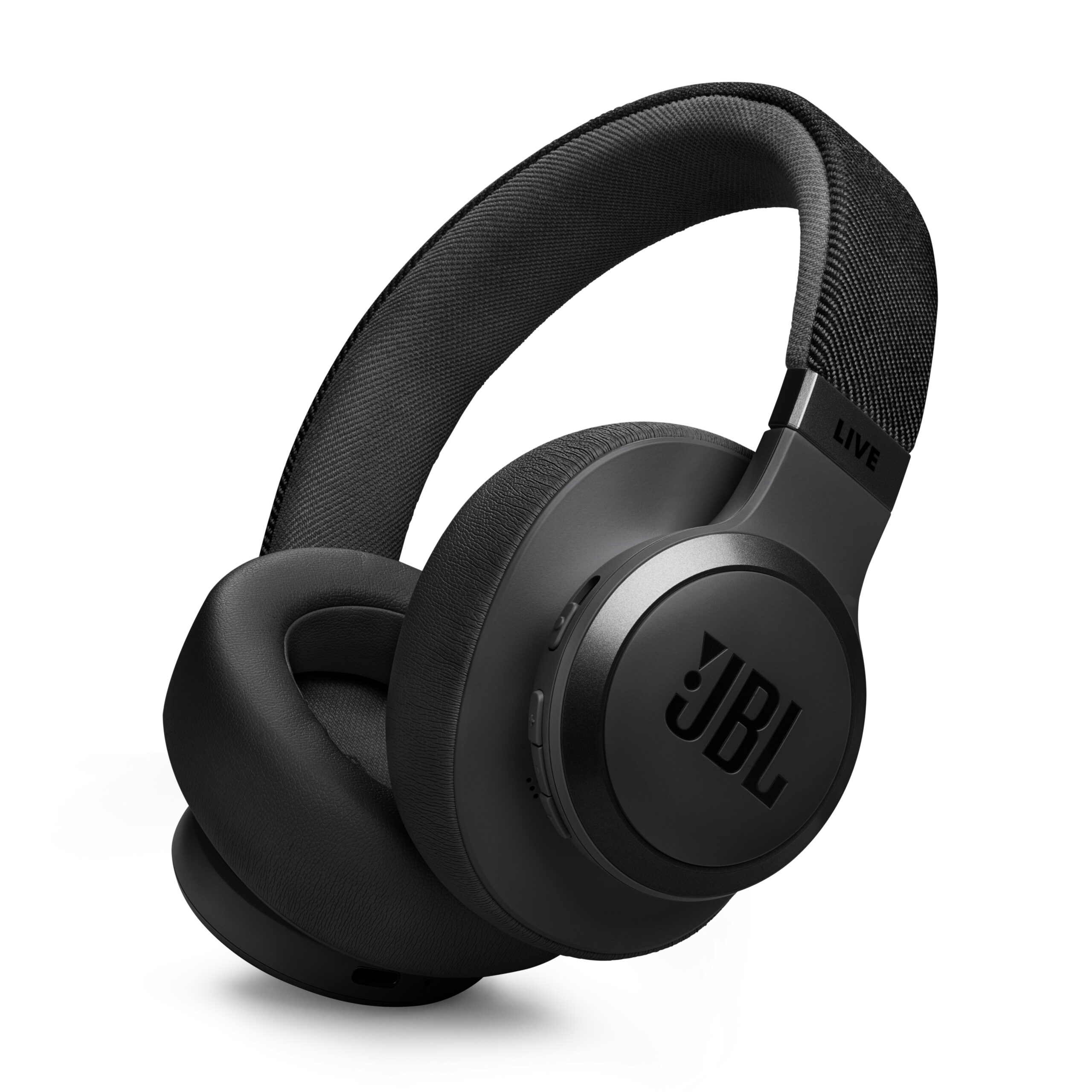 jbl live 770nc trådlösa around-ear-hörlurar (svart)